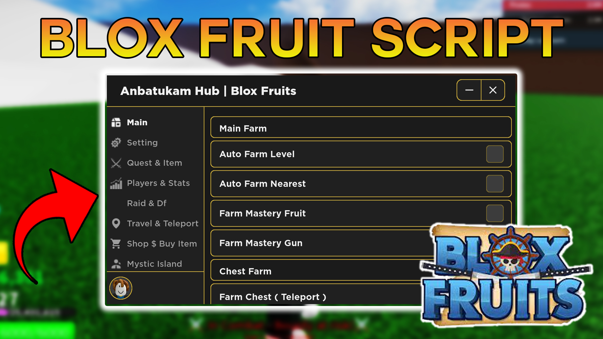 Anbatukam Hub Blox Fruits Mobile Script Download 100% Free